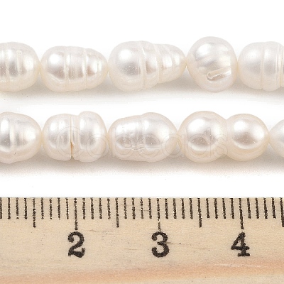 Natural Cultured Freshwater Pearl Beads Strands PEAR-P062-08B-1