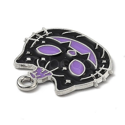 Alloy Enamel Pendants X-ENAM-Z001-15P-02-1