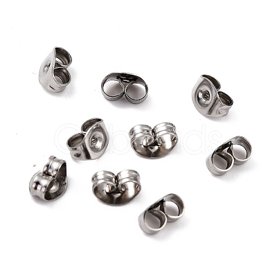 Tarnish Resistant 304 Stainless Steel Ear Nuts X-STAS-O084-02-1