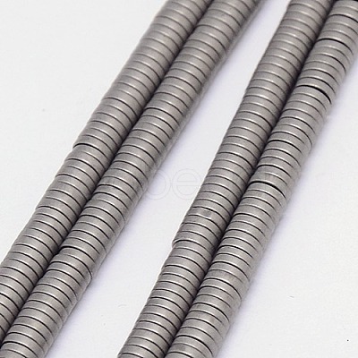 Electroplate Non-magnetic Synthetic Hematite Beads Strands G-J164B-3mm-06-1