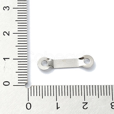 Non-Tarnish 201 Stainless Steel Connector Charms STAS-C097-49P-1