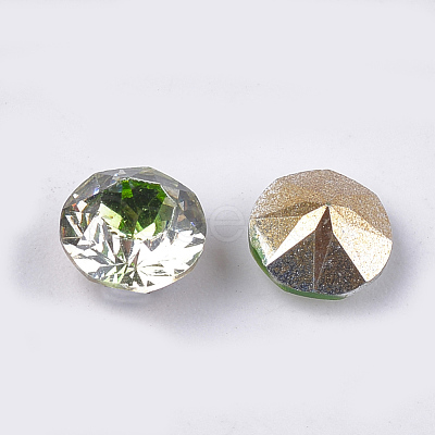 Eco-Friendly Pointed Back Resin Rhinestones CRES-R120-5.5mm-B-05-1