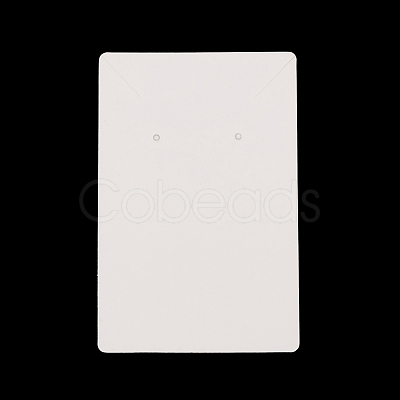 Rectangle Paper Earring Display Cards CDIS-D007-01H-1