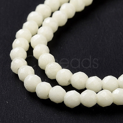 Luminous Glass Bead Strands GLAA-H018-01A-1