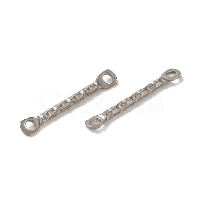 Non-Tarnish 304 Stainless Steel Connector Charms STAS-Q323-09P-1