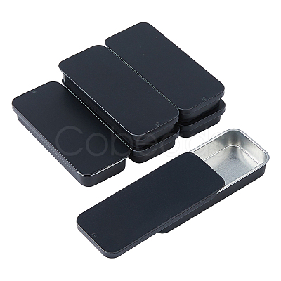 Tinplate Slide Storage Box CON-WH0099-24B-02-1