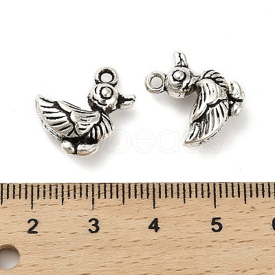 Tibetan Style Alloy Pendants FIND-M047-19AS-1