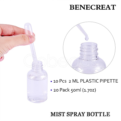 Mini Transparent Plastic Funnel Hopper MRMJ-BC0001-23-1