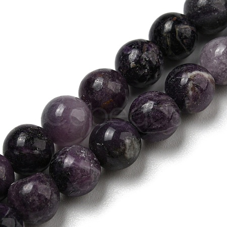 Grade A Natural Fluorite Beads Strands G-R494-A13-02-1