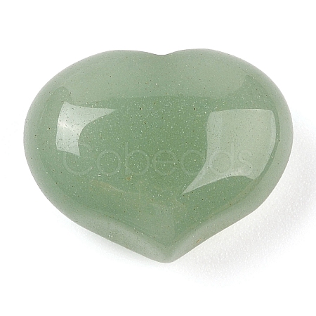 Natural Green Aventurine Love Heart Stone G-I367-02C-1