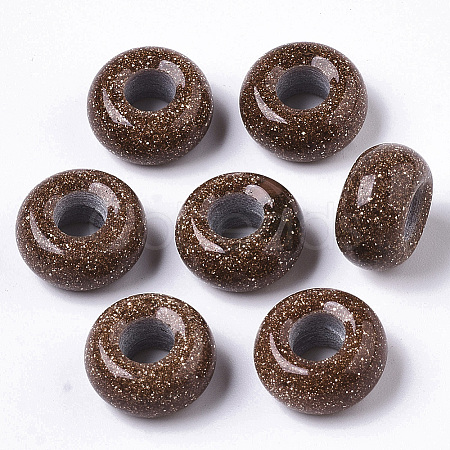 Synthetic Goldstone European Beads G-S359-072A-1