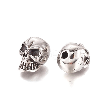 Halloween 304 Stainless Steel Beads X-STAS-D175-23AS-1