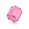 Preciosa&reg MAXIMA Crystal Fancy Stones, Czech Crystal, 435 34 222 Octagon, Dura Foiling, 70010 Rose, 8x6mm