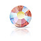 Preciosa&reg MAXIMA Crystal No Hotfix Flatback Stones, Czech Crystal, Dura Foiling, Round(438 11 615 Chaton Rose), 70030 200 Rose Peach AB, SS10(2.7~2.9mm)