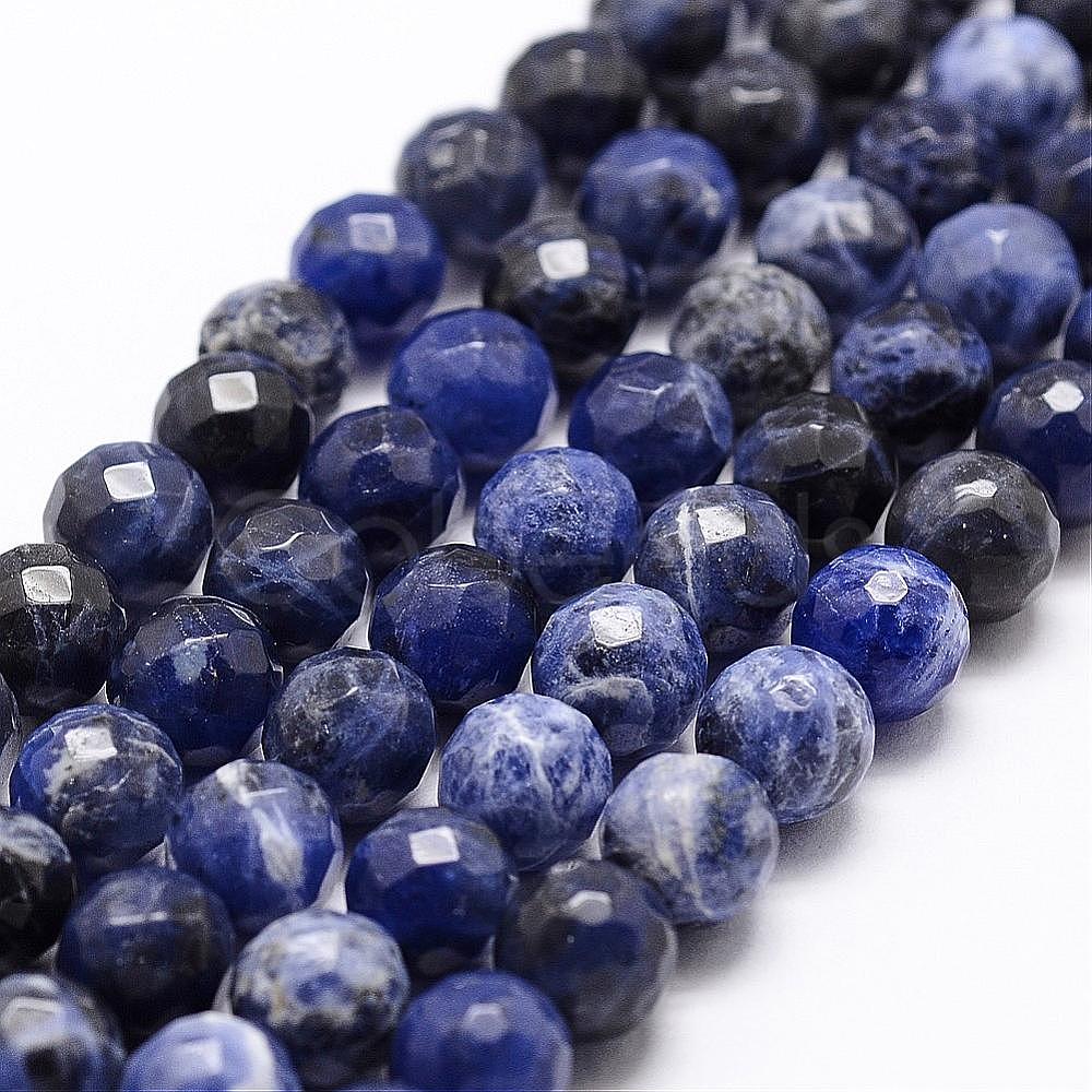 Cheap Natural Sodalite Beads Strands Online Store - Cobeads.com