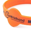 Sample Silicone Wristbands Bracelets BJEW-XCP0001-09-3
