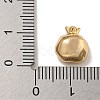 Brass Micro Pave Clear Cubic Zirconia Charms KK-U037-12G-01-3