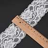 Lace Trim Nylon Stretch Ribbon for Jewelry Making ORIB-F001-51-5