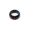 Plain Dome Acrylic Finger Rings for Women RJEW-SZC0001-01B-1