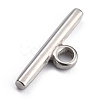 304 Stainless Steel Toggle Clasps STAS-H140-14P-3