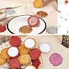 CRASPIRE 50Pcs Adhesive Wax Seal Stickers DIY-CP0010-16A-5