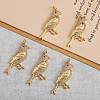 5Pcs Eco-Friendly Brass Micro Pave Cubic Zirconia Pendant ZIRC-SZ0001-95-3