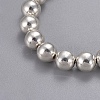 Tibetan Style Alloy Beads Stretch Bracelets BJEW-JB04175-2