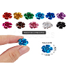 Fashewelry 300pcs 10 colors Aluminum Cabochons MRMJ-FW0001-02-28