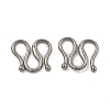 304 Stainless Steel S-Hook Clasps STAS-U007-19A-P-1