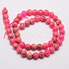 Synthetic Imperial Jasper Beads G-I083-10mm-04-1-2