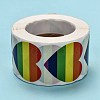 Self-Adhesive Kraft Paper Gift Tag Stickers DIY-G021-01-3