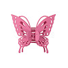 Hollow Butterfly Shape Plastic Large Claw Hair Clips PW-WG59392-05-1