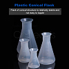GLOBLELAND Plastic Beaker Sets TOOL-GB0001-01-4