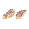 Natural Agate Pendants G-N326-127-B03-3