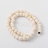 Natural Lava Rock Round Beads Strands G588-1-2