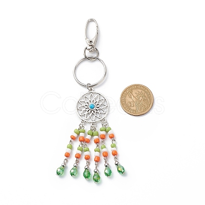 Woven Net/Web Pendant Keychain KEYC-JKC00407-1