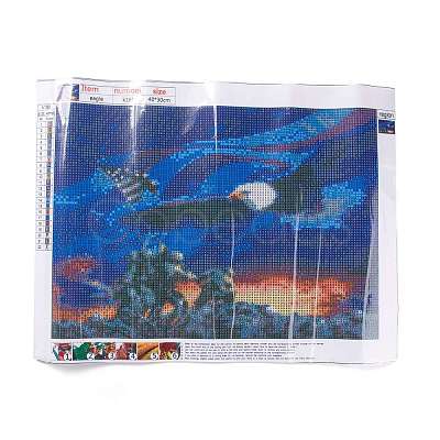 DIY American Independence Day Theme Diamond Painting Kits DIY-K049-01-1