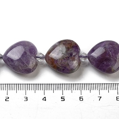 Natural Amethyst Beads Strands G-C150-A02-01-1