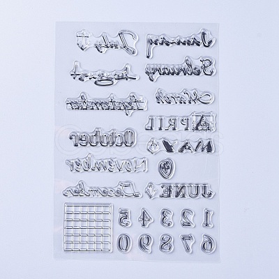 Silicone Stamps DIY-WH0084-04-1