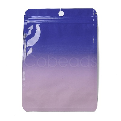 Rectangle Glitter Holographic PVC Zip Lock Bags ABAG-P011-01F-03-1