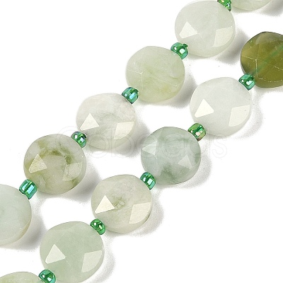 Natural New Jade Beads Strands G-C116-A59-01-1