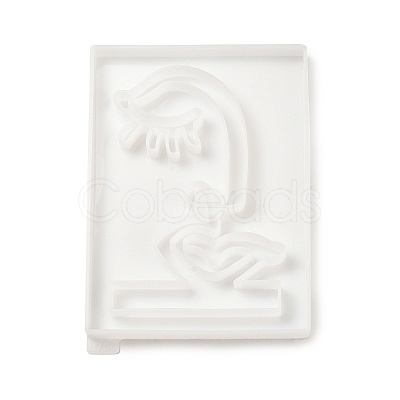 Abstract Art Human Face Display Decoration DIY Silicone Molds SIMO-C011-02-1