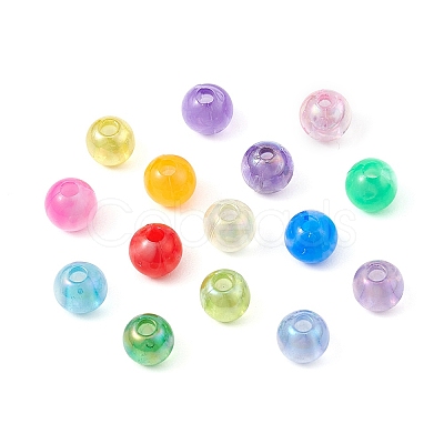 870Pcs 15 Colors  Acrylic Beads MACR-YW0002-53-1