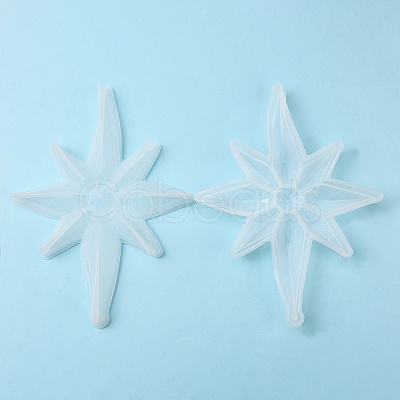 Olycraft DIY Eight Pointed Star Silicone Molds Kits DIY-OC0003-43-1