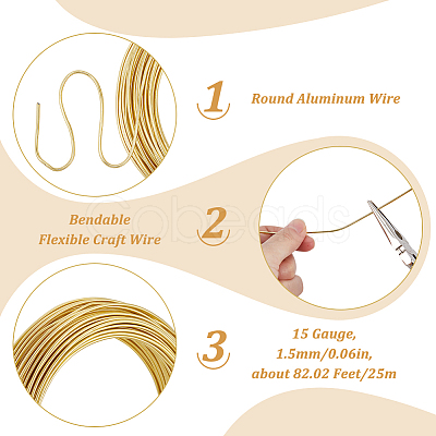 SUNNYCLUE Aluminum Wire AW-SC0001-04A-1