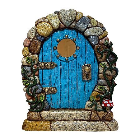 Dollhouse Wood Fairy Garden Door PW-WG12545-11-1