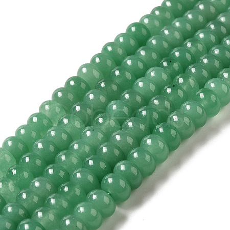 Natural Jade Beads Strands G-E507-01G-1