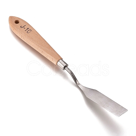 Stainless Steel Paints Palette Scraper Spatula Knives TOOL-L006-12-1