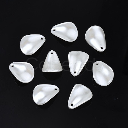 ABS Plastic Imitation Pearl Pendants KY-T023-017-1