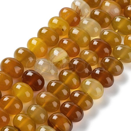Natural Agate Beads Strands G-G021-03A-08-1